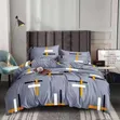 Design Art Purple Duvet Bedding Set - 1
