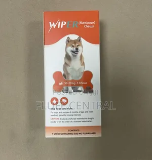 Wiper Flea, Tick & Mite Chew 10-20kg (3 Chews)