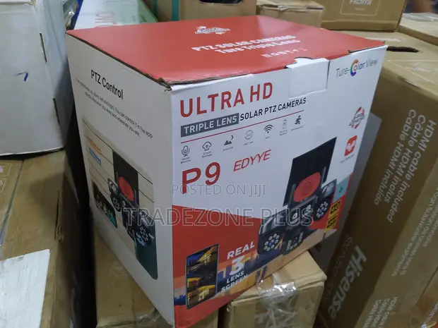 Solar CCTV PTZ Camera - Outdoor Security - 1