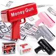 Money Gun Sprayer with Dummy Currency Notes - 1