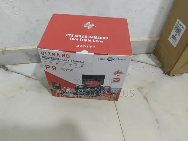Smart Triple View Solar Surveillance Camera - 1