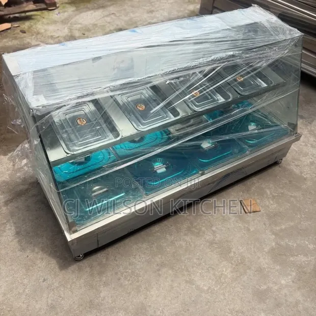 4 Plate Fabricated Food Warmer - 1
