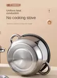 5-in-1 Bakin Karfe Mai Girma don Miyar Miyau (18-26cm) - 4