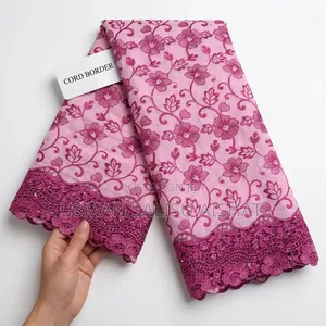 Swiss Lace Fabric - Digital Print