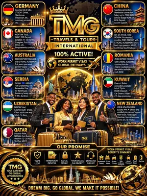 Gaskiyar Visa Aikin Yi - TMG Travels