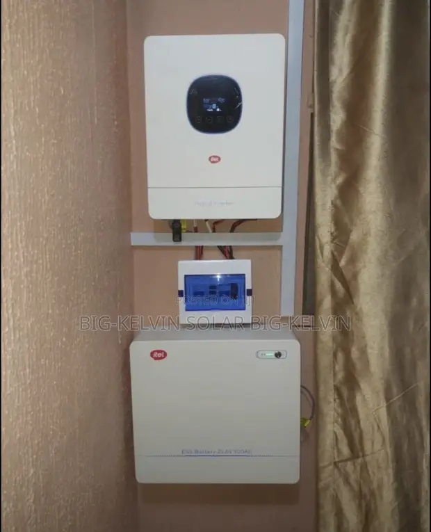 2.5kWh Itel Battery, 3kVA Inverter, 4x600W Solar Panels - 1