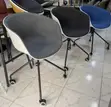 Modern Rolling Swivel Bucket Chairs - Ergonomic Curve - 5