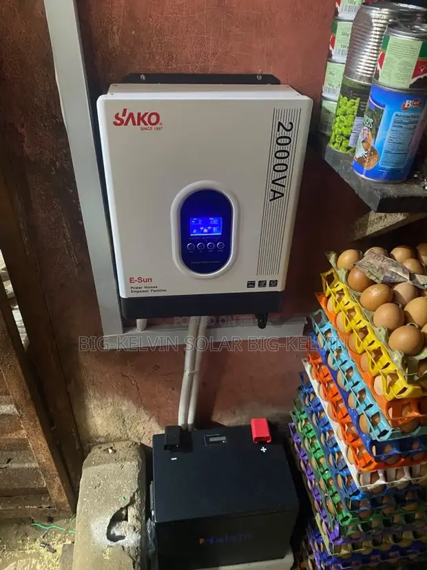 4kWh Haisic Battery / 2kVA Inverter / 4x550W Solar Panels - Full Package - 1