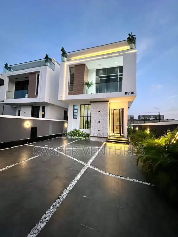 5 Bedroom Detached Duplex with Pool & BQ in Royal Pine, Lekki Phase 2 - 1