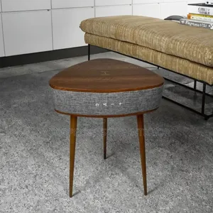 Smart Coffee Table mai Wireless Charging & Bluetooth Speaker