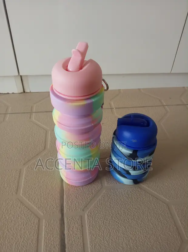 Foldable Silicone Water Bottle - 1