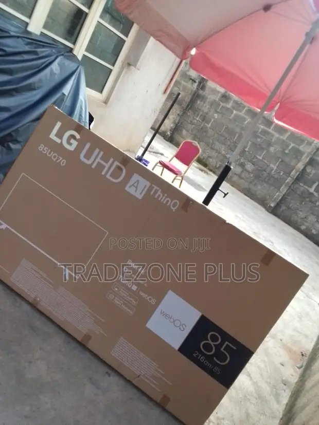 LG 85 Inch UHD Smart TV - 85UQ70006LB - 1