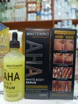 AHA White Body Serum - Intensive Brightening Moisturizing Serum - 2