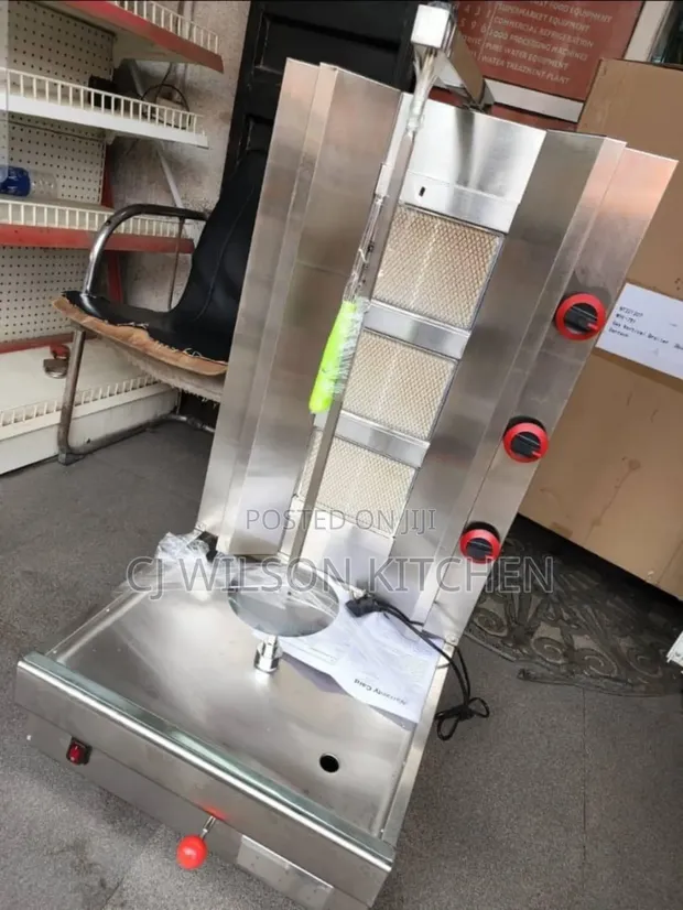 4-Burner Gas Shawarma Machine - 1