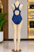 Women's Blue One-Piece Swimsuit - Size XXL - 2