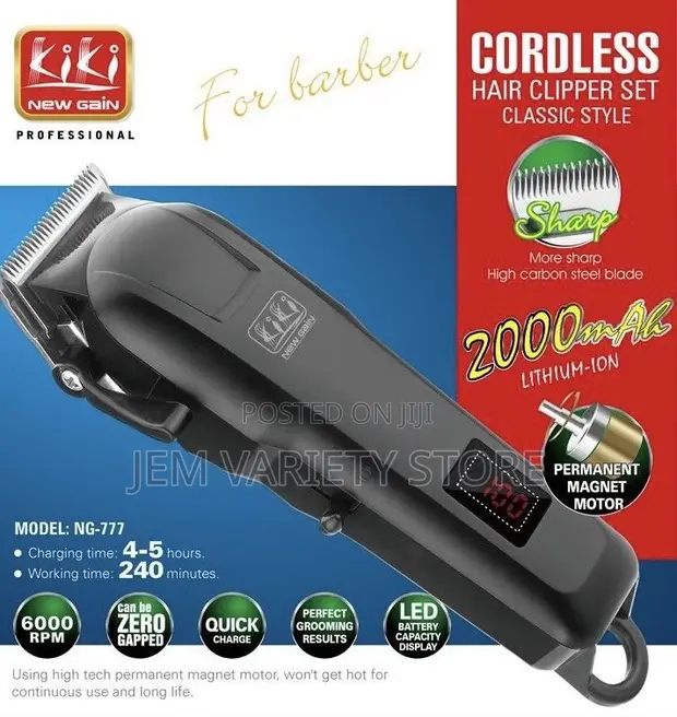 Kiki Rechargeable Digital Clipper na Asali - 1