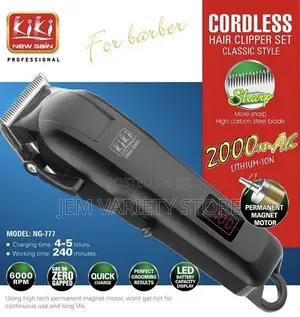 Kiki Rechargeable Digital Clipper na Asali