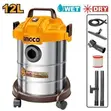 Ingco Wet and Dry Vacuum Cleaner 12L 1000W - 1