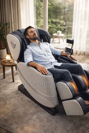 Massage Chair with Airbag and Eye Massager