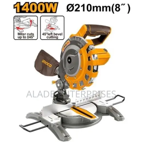 INGCO 1400W 210mm Mitre Saw - 1