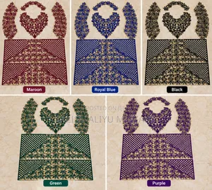 Beaded Lace Cape Set - Sabon Kaya
