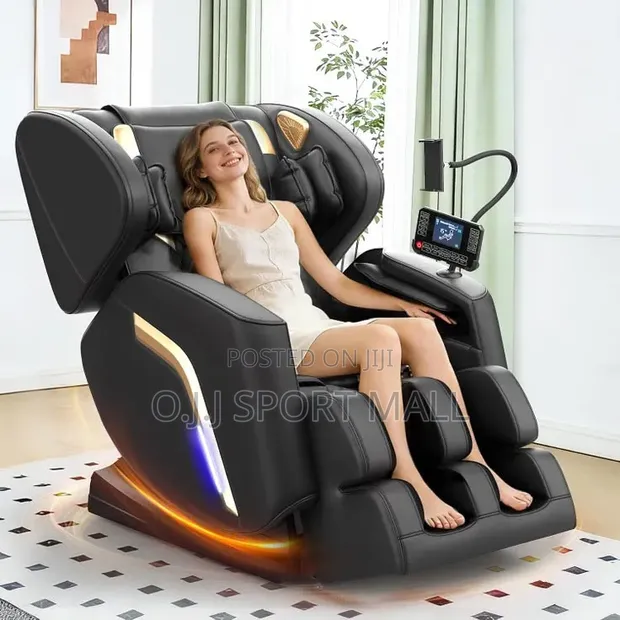 Brand New Massage Chair with Phone Holder, Screen, Bluetooth - 1