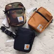 Luxury Carhartt Handbag - Black Genuine Leather - 2