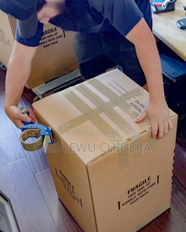 Extra Large and Strong Movable Carton Box - 1