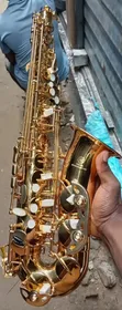 Yamaha Alto Saxophone - Professional Gold Lacquer - 2
