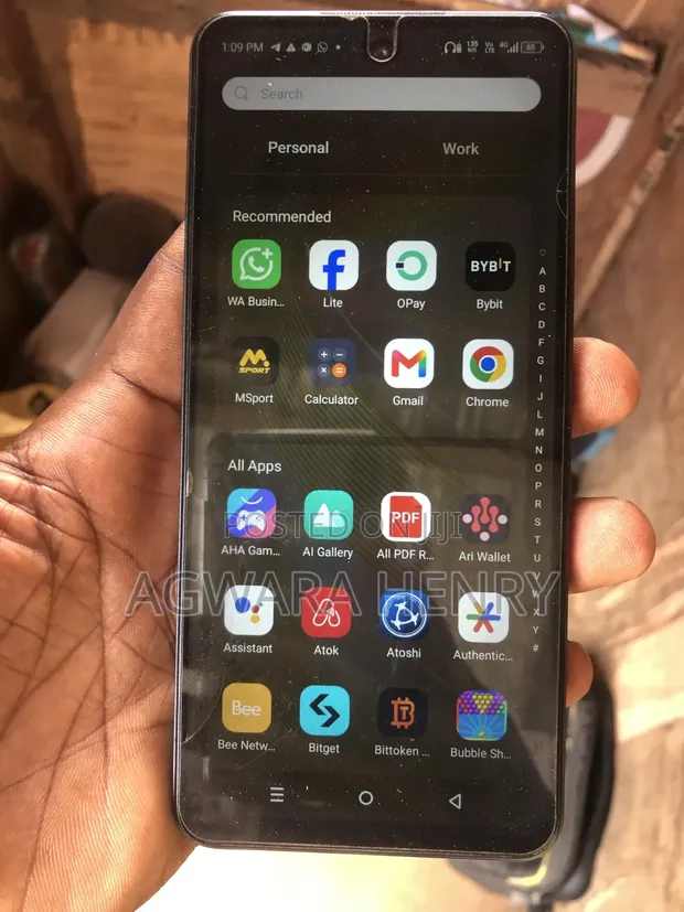 Infinix Smart 8 64GB Black (Used) - 1