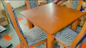 Neatly Used Wooden Dining Set