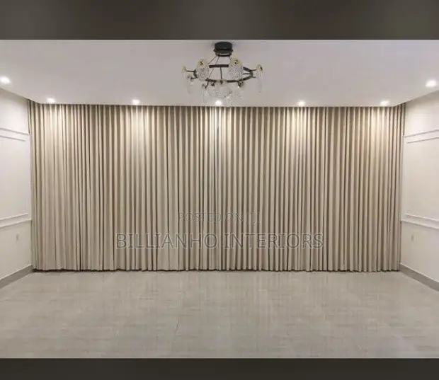 Quality Beige Turkish Curtains - Brand New - 1