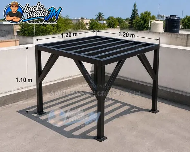 Heavy-Duty Overhead Tank Stand - 1