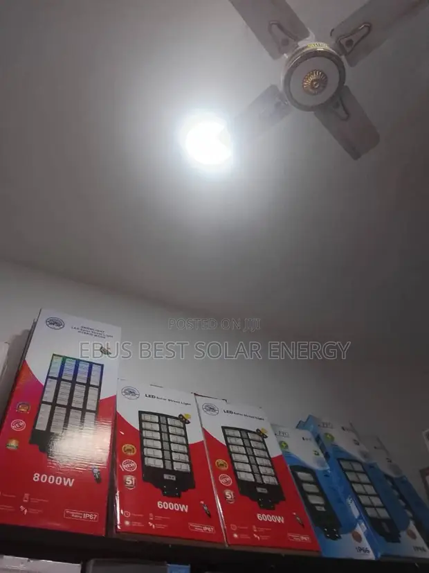 Sunking 6000W LED Solar Street Light - 1
