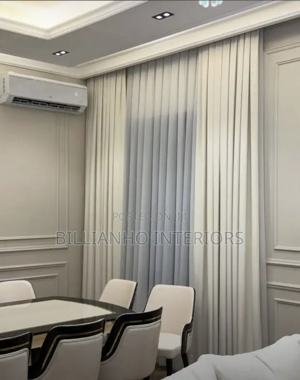 Light Beige Turkish Curtains - Brand New - 1