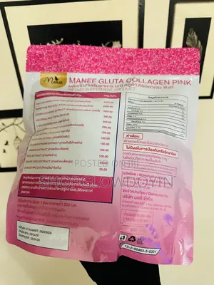 Manee Pink Gluta Collagen Dietary Supplement - 30 Sachets