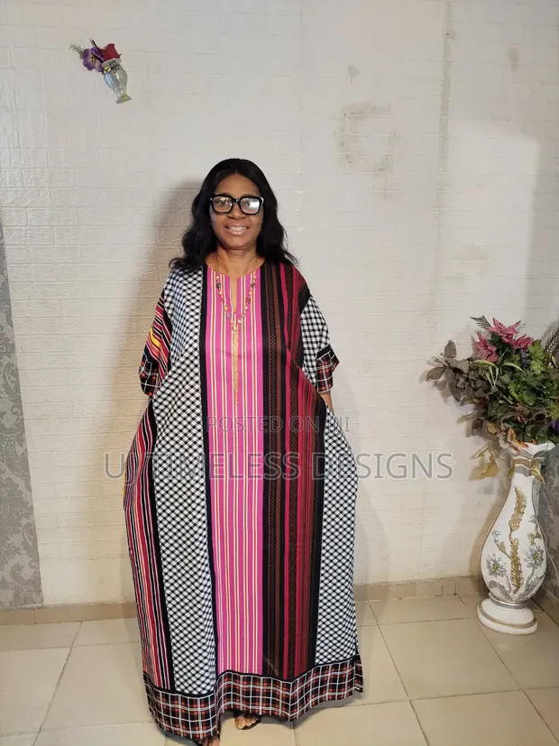 Ankara Bubu Gown - Brand New - 1