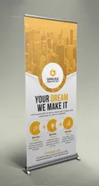 Banner/Roll-Up Banner Printing Service - 3