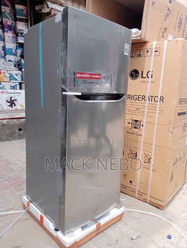 LG Refrigerator Asali 263L Non-Frost Silver - 1
