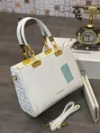 Women's Classic Luxury Leather Handbag - 4
