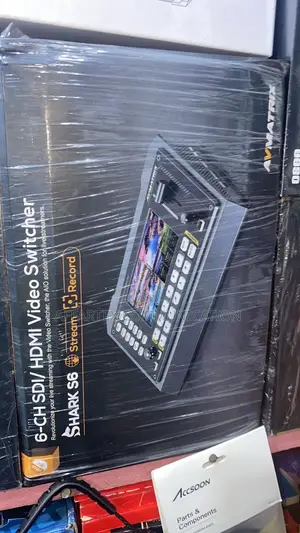 AVMATRIX Shark S6 Mai Haɗa Bidiyo Mai Tashoshi 6