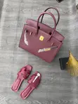 Hermes Leather Bag Mai Girma - 30cm - 5