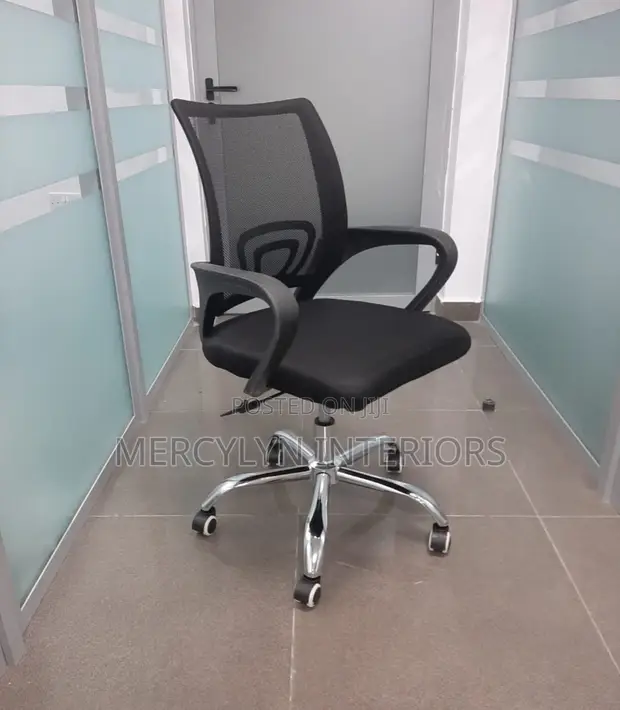 Durable Mesh Swivel Chair - 1
