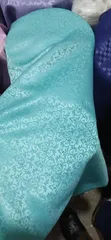 Damask Senator Fabric - White - 2