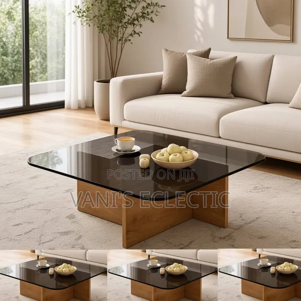 Smoked Glass Coffee Tables (Center Tables) - 1