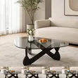 Smoked Glass Coffee Tables (Center Tables) - 2