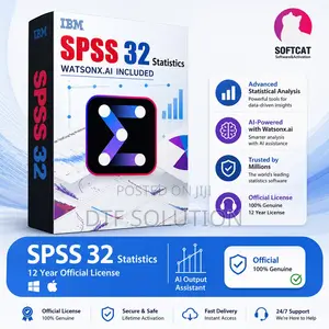 IBM SPSS Statistics v32 Statistical Software