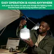 30W Rechargeable LED Bulb, Emergency Lamp - 2