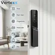 Waterproof Smart Fingerprint Lock with 3D Face Recognition - 2