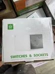 SIASE 2-Gang Universal Switched Wall Socket - 3